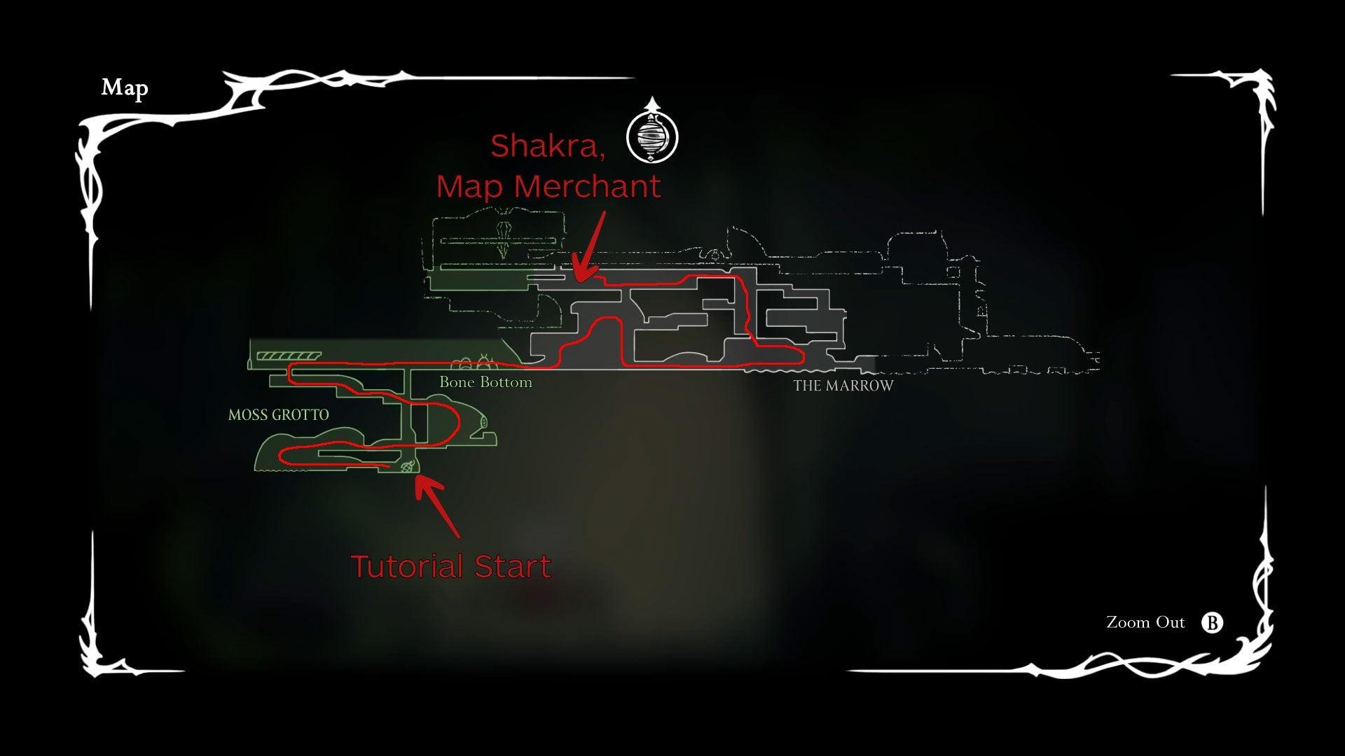 How to unlock the map - Hollow Knight: Silk Guide -