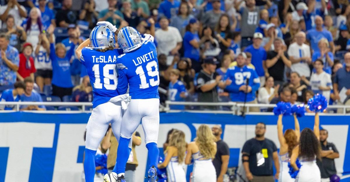 Which lion rookies have 53 people need to break the list?|Detroit's pride